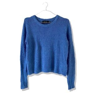 MINKPINK Fuzzy Crewneck Raglan Jumper Sweater M